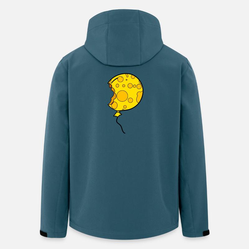 Käse Ballon - Recycelte Männer Softshell-Jacke von Stanley/Stella - Dunkles Petrol
