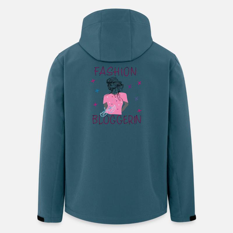 Fille,Blogueuse, Mode - Veste softshell homme en polyester recyclé Stanley/Stella - bleu pétrole foncé