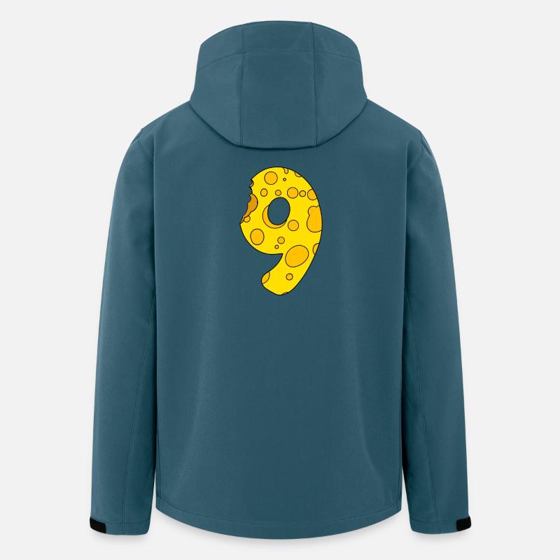 Number 9 Digit Cheese - Men’s Recycled Softshell Jacket by Stanley/Stella - stargazer