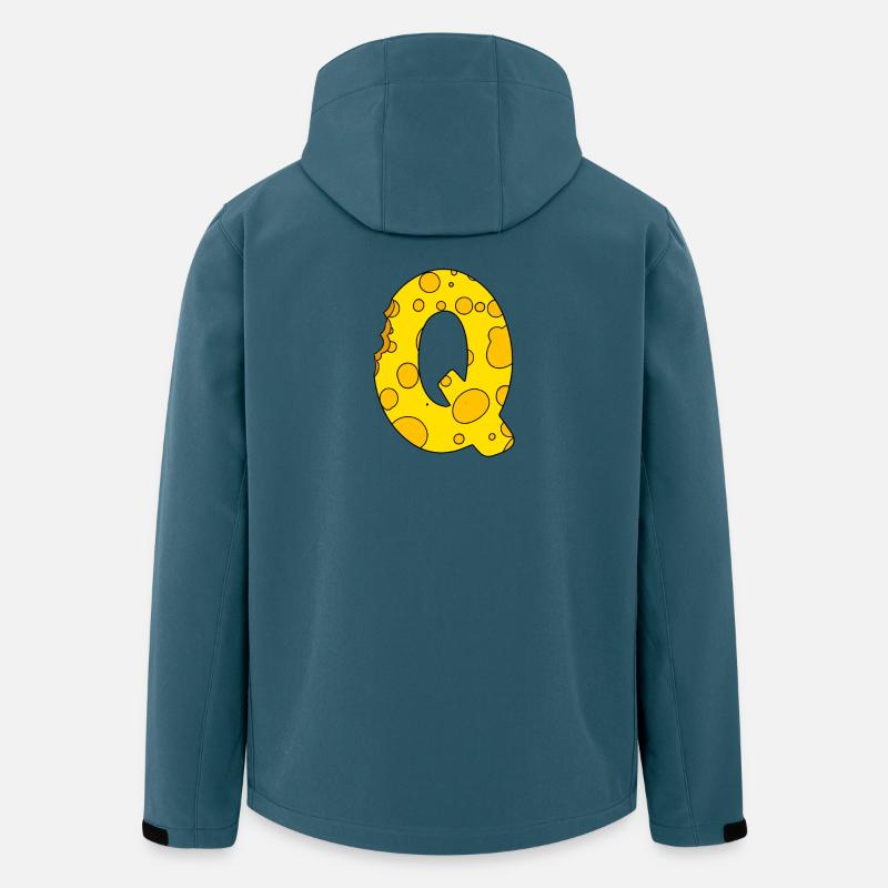 Letter Q - Men’s Recycled Softshell Jacket by Stanley/Stella - stargazer