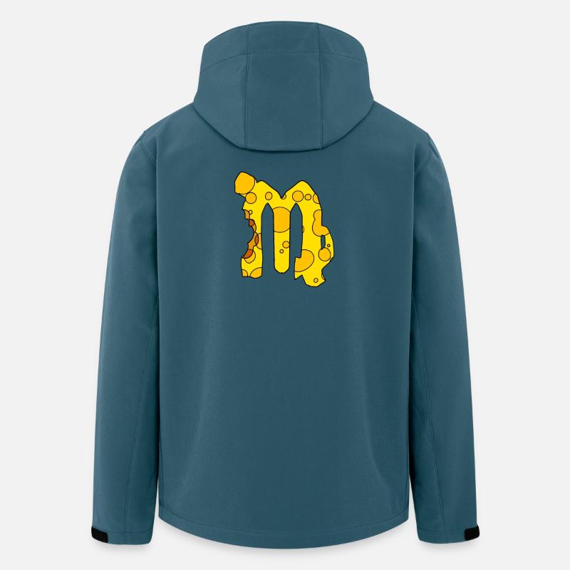 Signe du zodiaque Vierge - Veste softshell homme en polyester recyclé Stanley/Stella - bleu pétrole foncé