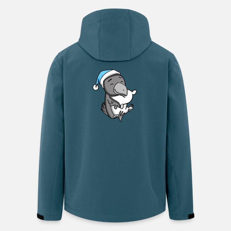 Krähe Baby - Recycelte Männer Softshell-Jacke von Stanley/Stella - Dunkles Petrol