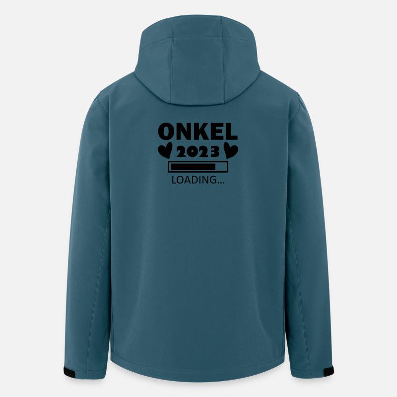 Onkel 2023 Loading - Recycelte Männer Softshell-Jacke von Stanley/Stella - Dunkles Petrol