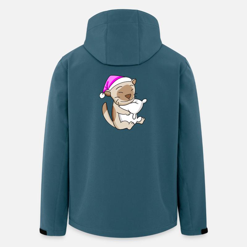 Chat Cat Race Chat Birman - Veste softshell homme en polyester recyclé Stanley/Stella - bleu pétrole foncé
