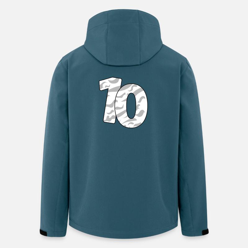 10 - Recycelte Männer Softshell-Jacke von Stanley/Stella - Dunkles Petrol