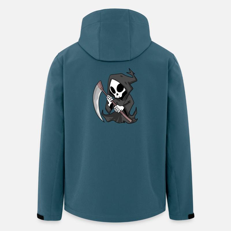 Grim Reaper with Scythe - Men’s Recycled Softshell Jacket by Stanley/Stella - stargazer