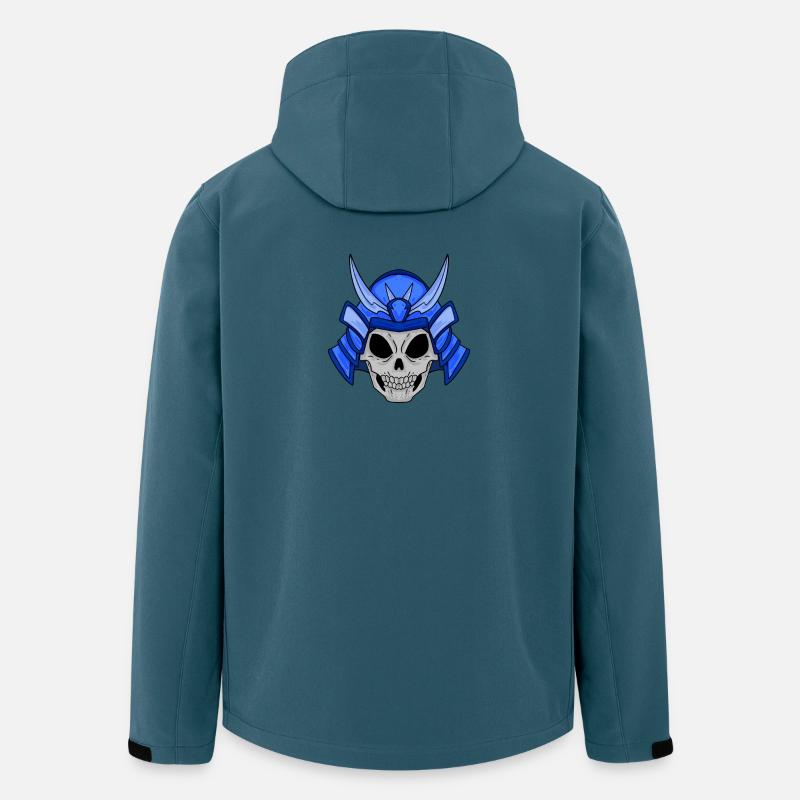Samurai Skull - Men’s Recycled Softshell Jacket by Stanley/Stella - stargazer