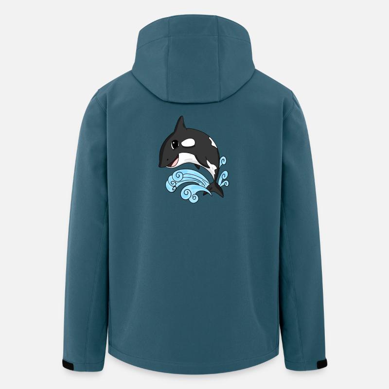 Killer whale - Men’s Recycled Softshell Jacket by Stanley/Stella - stargazer