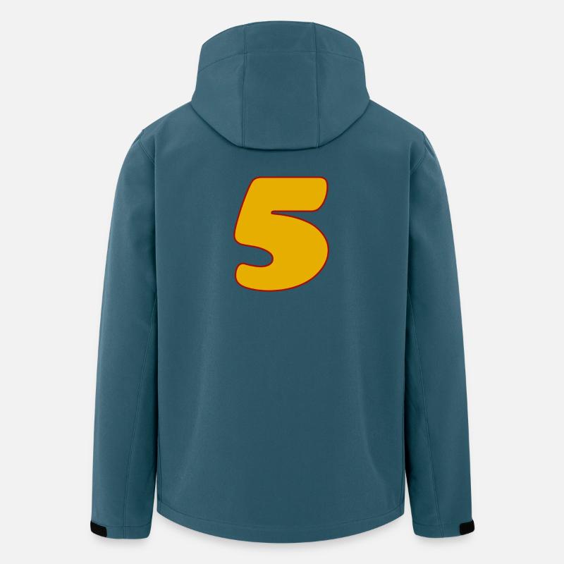 5 - Veste softshell homme en polyester recyclé Stanley/Stella - bleu pétrole foncé