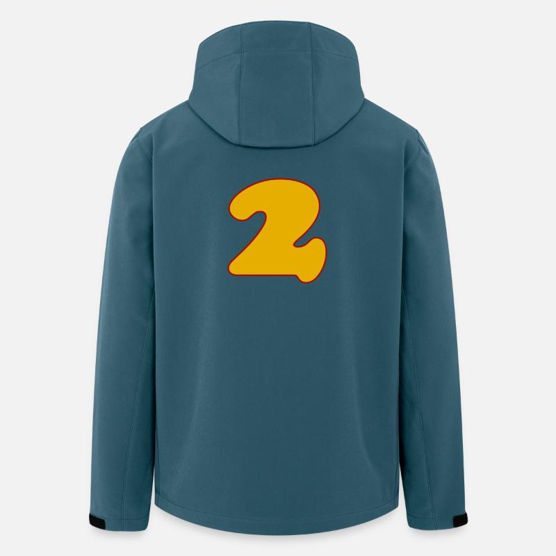 2 - Veste softshell homme en polyester recyclé Stanley/Stella - bleu pétrole foncé