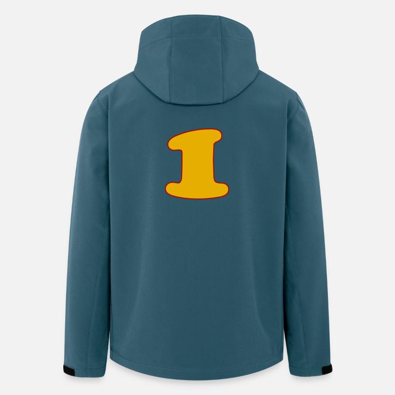 1 - Recycelte Männer Softshell-Jacke von Stanley/Stella - Dunkles Petrol