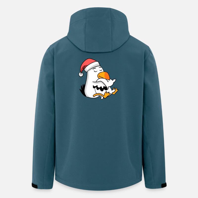 Seagull Christmas Sleep Sleep Sleep - Men’s Recycled Softshell Jacket by Stanley/Stella - stargazer
