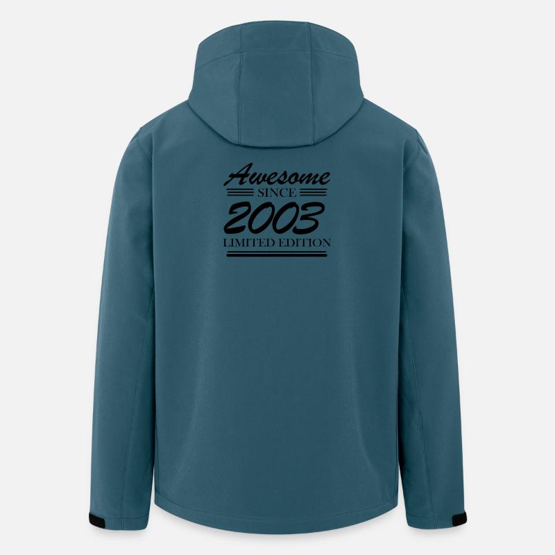 2003 - Veste softshell homme en polyester recyclé Stanley/Stella - bleu pétrole foncé