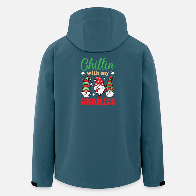 Weihnachtszwerge vor allem - Recycelte Männer Softshell-Jacke von Stanley/Stella - Dunkles Petrol