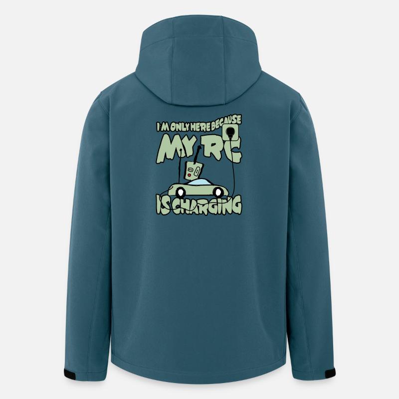 RC Auto - Recycelte Männer Softshell-Jacke von Stanley/Stella - Dunkles Petrol
