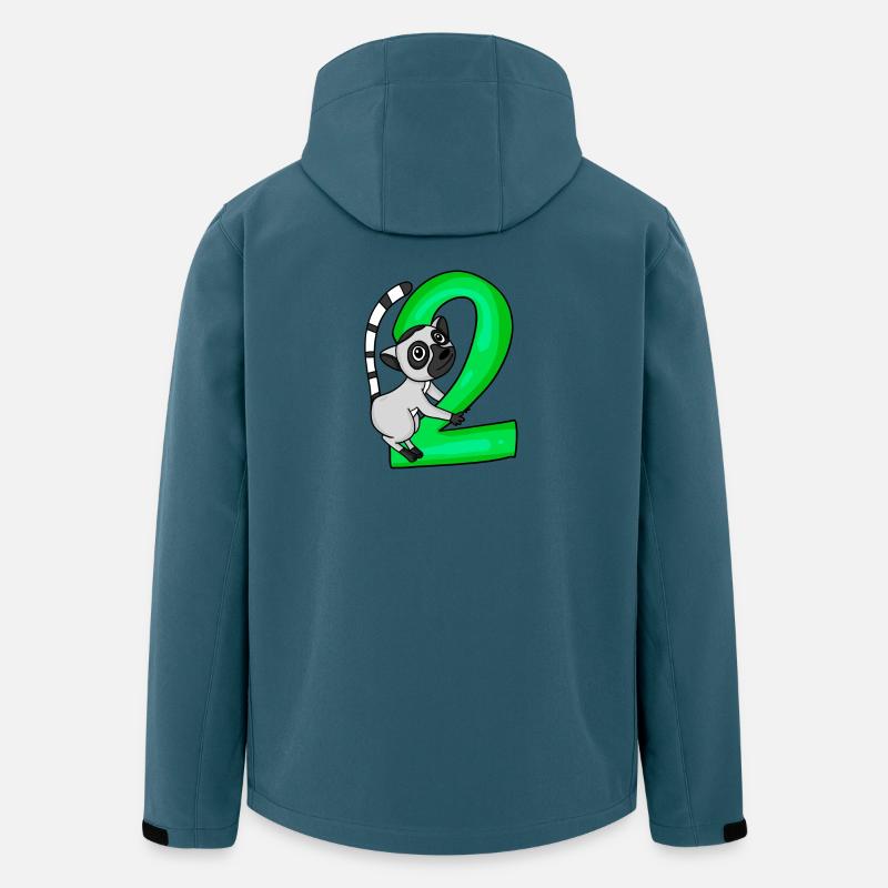 2 Jahre alt - Recycelte Männer Softshell-Jacke von Stanley/Stella - Dunkles Petrol