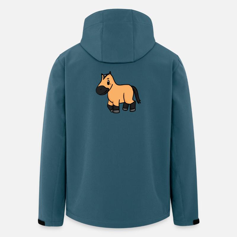 Horse - Men’s Recycled Softshell Jacket by Stanley/Stella - stargazer