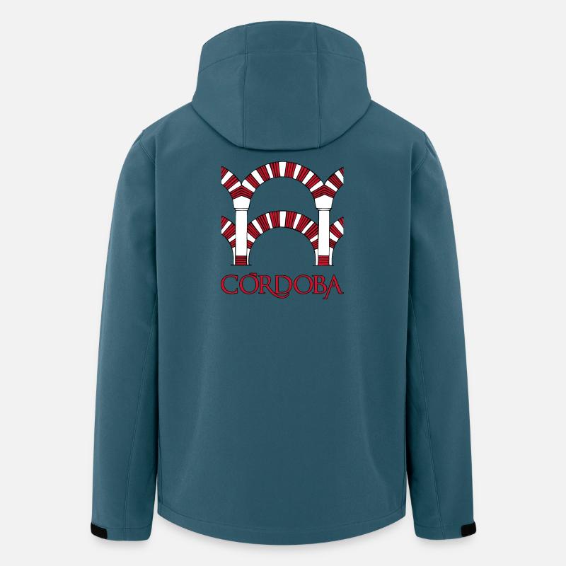 Córdoba 1 - Recycelte Männer Softshell-Jacke von Stanley/Stella - Dunkles Petrol