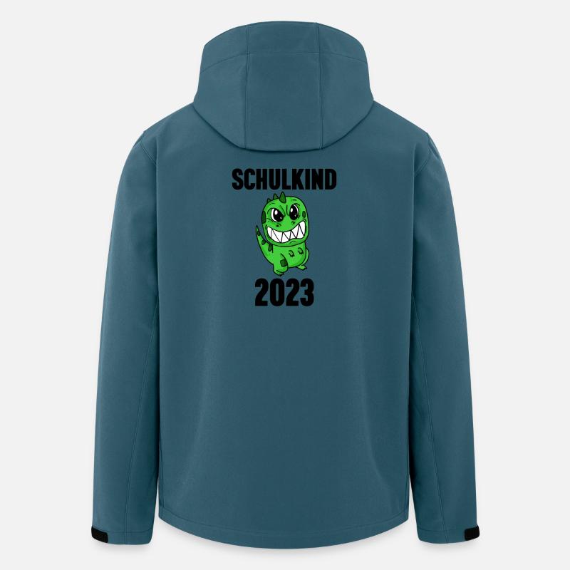 Schuldkind Einschulung 2023 - Recycelte Männer Softshell-Jacke von Stanley/Stella - Dunkles Petrol