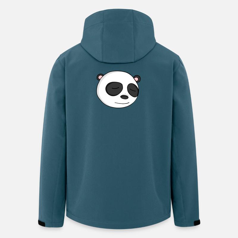 Panda Head - Men’s Recycled Softshell Jacket by Stanley/Stella - stargazer