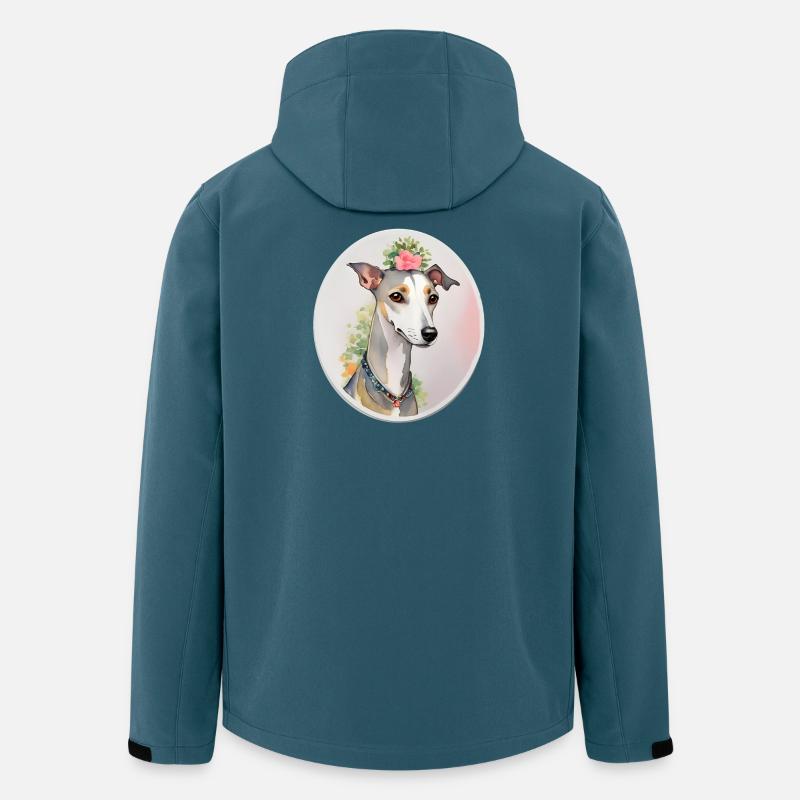 Whippet - Recycelte Männer Softshell-Jacke von Stanley/Stella - Dunkles Petrol