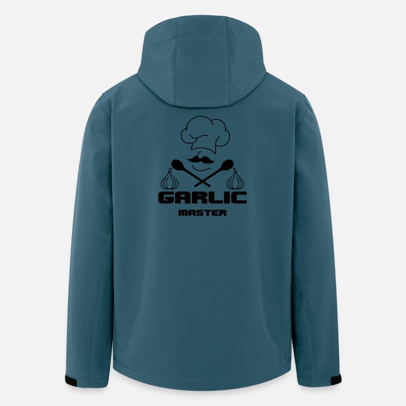 Garlic Master - Recycelte Männer Softshell-Jacke von Stanley/Stella - Dunkles Petrol