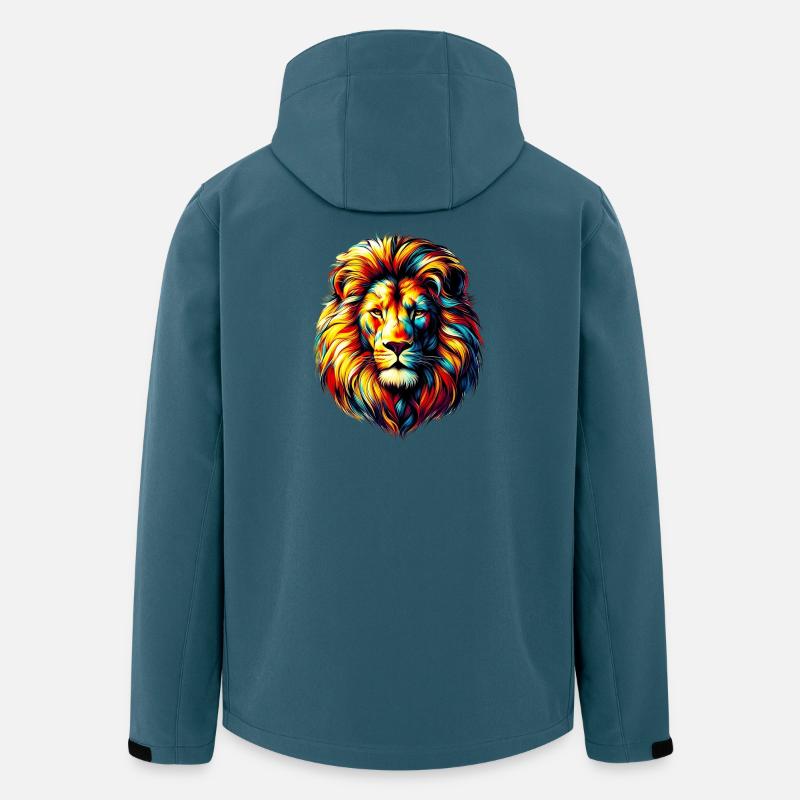 Lion - Men’s Recycled Softshell Jacket by Stanley/Stella - stargazer