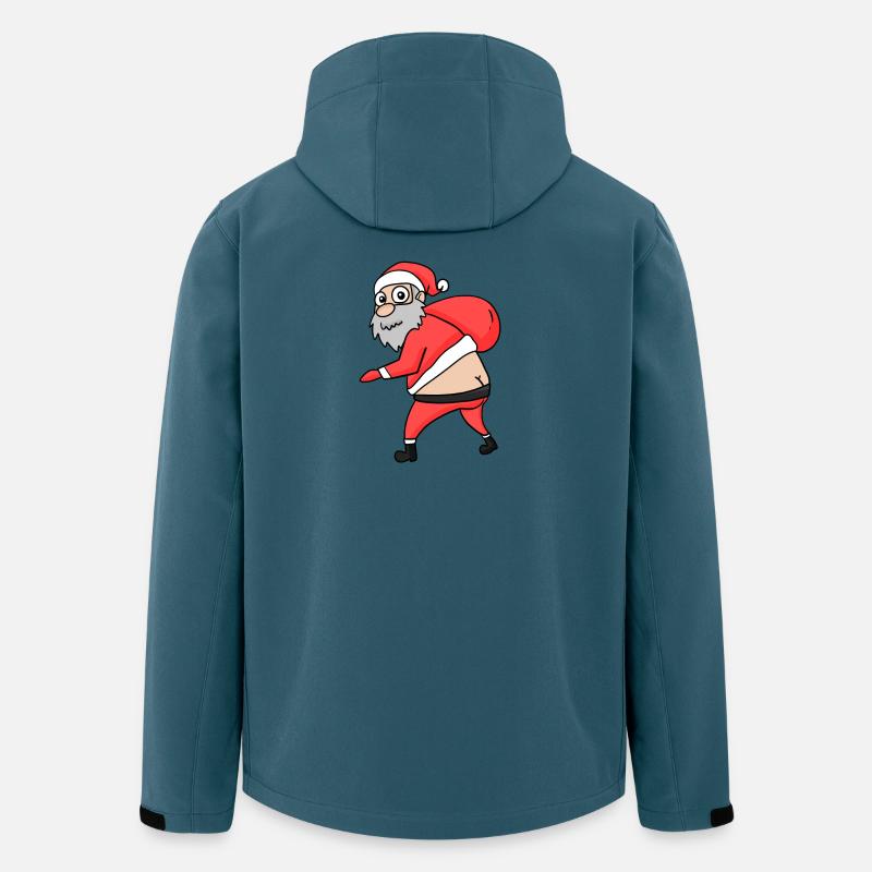 Santa Claus Butt Funny - Men’s Recycled Softshell Jacket by Stanley/Stella - stargazer