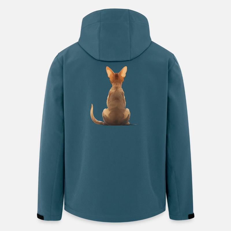 Abessinisch - Recycelte Männer Softshell-Jacke von Stanley/Stella - Dunkles Petrol