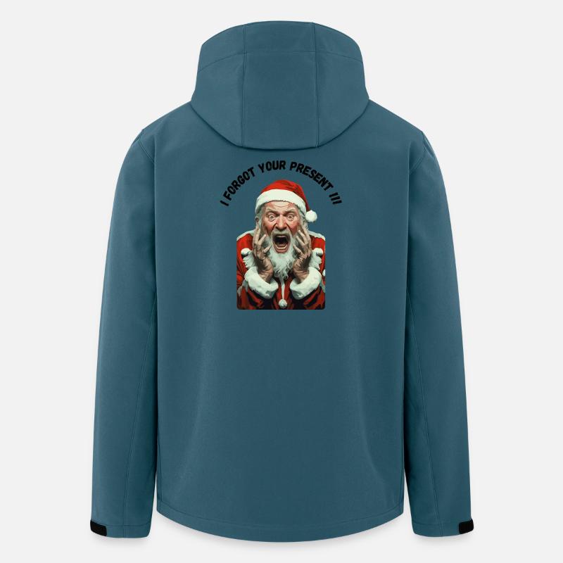 Ich habe dein Weihnachtsgeschenk vergessen! Schock! - Recycelte Männer Softshell-Jacke von Stanley/Stella - Dunkles Petrol