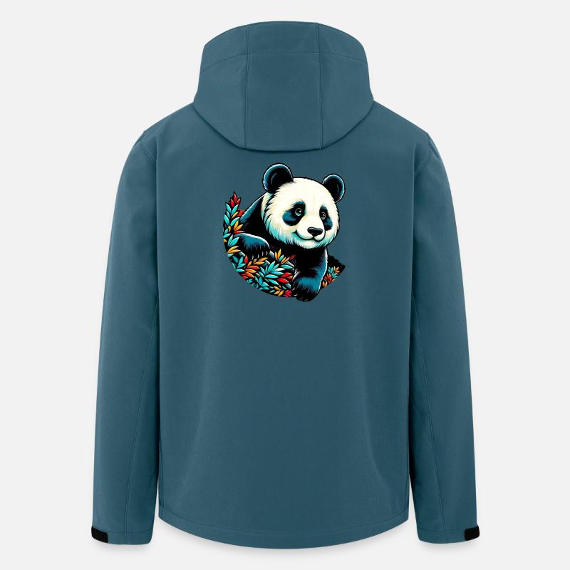 Panda - Men’s Recycled Softshell Jacket by Stanley/Stella - stargazer