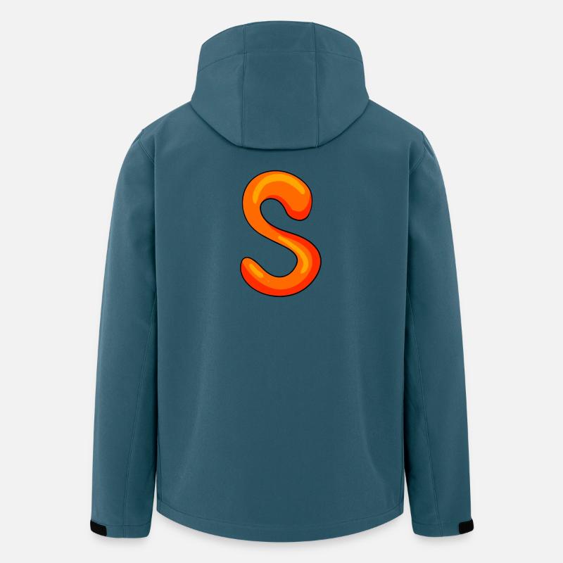 Letter S Initial Letter - Men’s Recycled Softshell Jacket by Stanley/Stella - stargazer