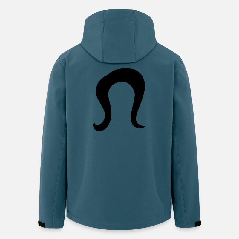 Coiffure - Veste softshell homme en polyester recyclé Discoverer Stanley/Stella - bleu pétrole foncé