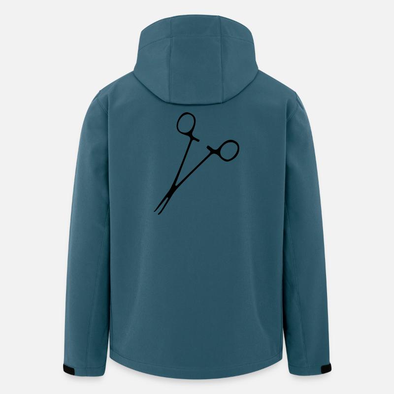 Arterienpinzette - Recycelte Männer Softshell-Jacke von Stanley/Stella - Dunkles Petrol