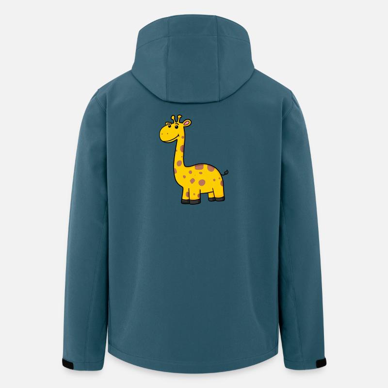 Giraffe - Men’s Recycled Softshell Jacket by Stanley/Stella - stargazer