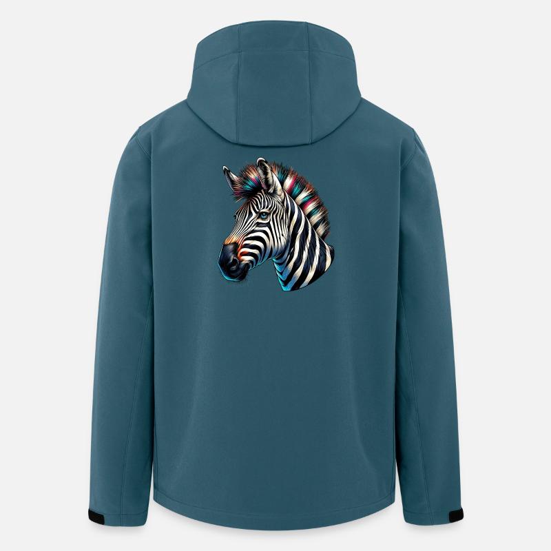 Zebra - Men’s Recycled Softshell Jacket by Stanley/Stella - stargazer