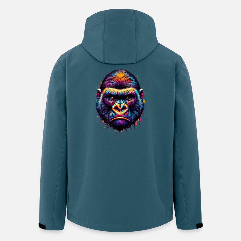 Gorilla - Men’s Recycled Softshell Jacket by Stanley/Stella - stargazer