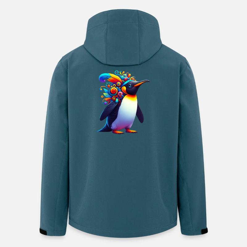 Penguin - Men’s Recycled Softshell Jacket by Stanley/Stella - stargazer