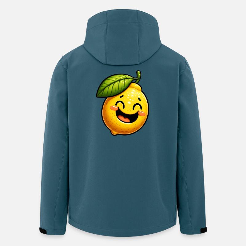 Zitrone Zitronen - Recycelte Männer Softshell-Jacke von Stanley/Stella - Dunkles Petrol