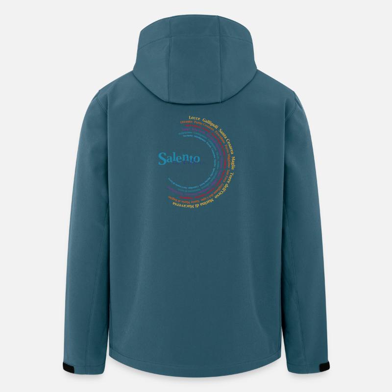 Salento T-shirt - Recycelte Männer Softshell-Jacke von Stanley/Stella - Dunkles Petrol
