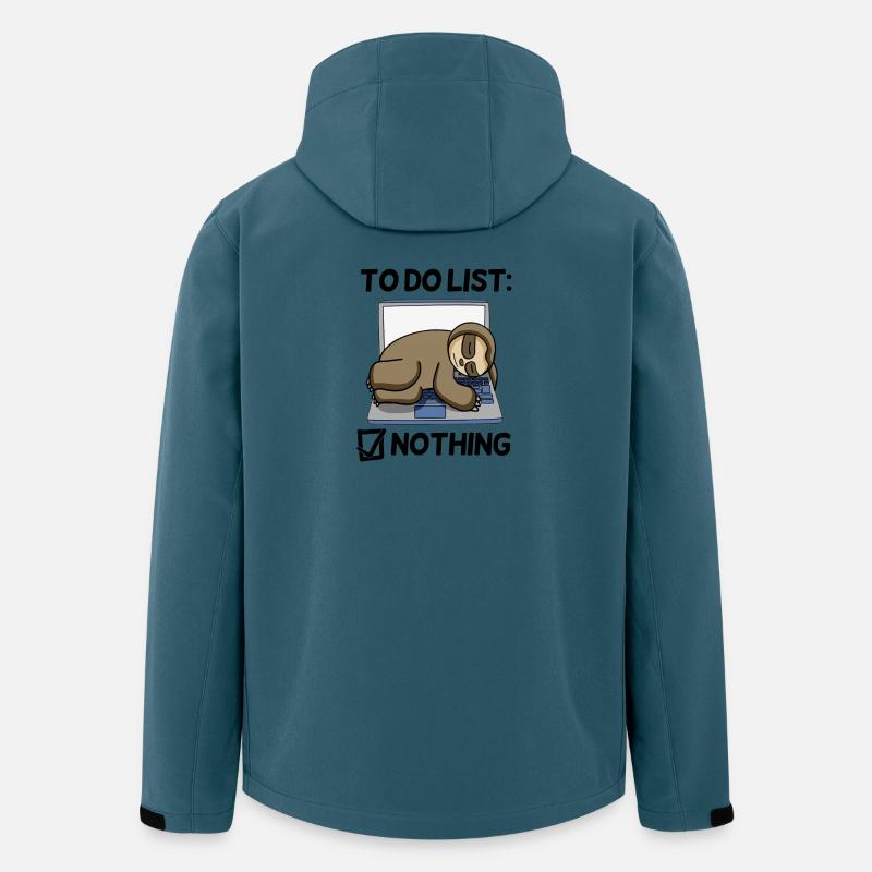 Lustiger Spruch - lustige Sprüche - Programmierer - Recycelte Männer Softshell-Jacke von Stanley/Stella - Dunkles Petrol