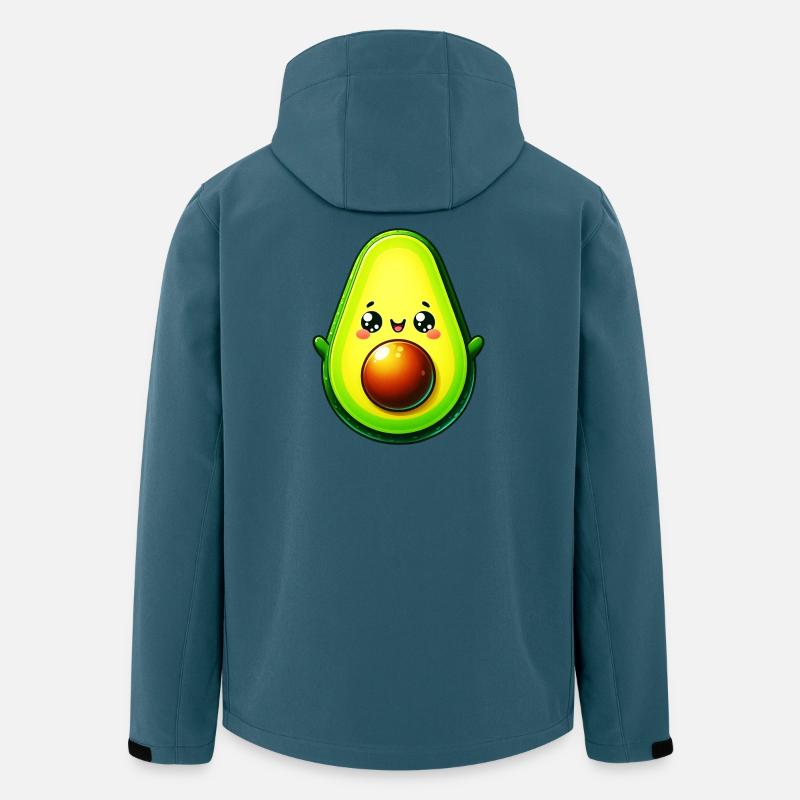 Avocado - Recycelte Männer Softshell-Jacke von Stanley/Stella - Dunkles Petrol