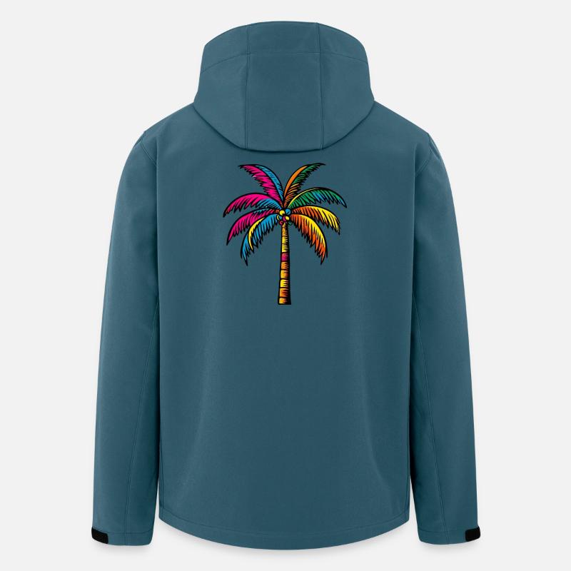 Palm tree - Men’s Recycled Softshell Jacket by Stanley/Stella - stargazer