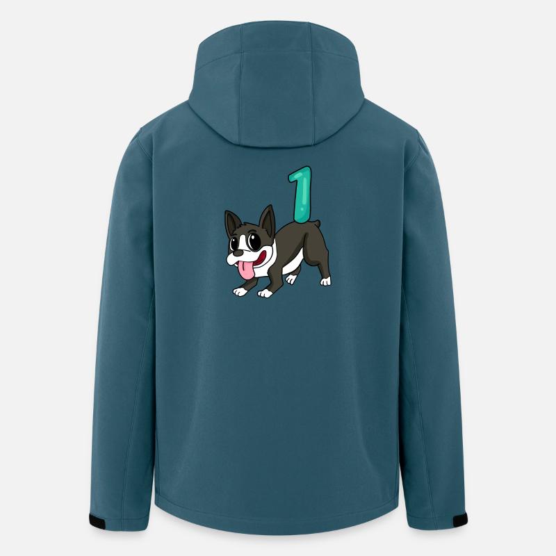Numéro 1 Numéro Un - Veste softshell homme en polyester recyclé Stanley/Stella - bleu pétrole foncé
