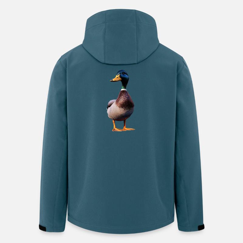 Duck, Mallard, Duckling, Duckling, , Duck - Men’s Recycled Softshell Jacket by Stanley/Stella - stargazer