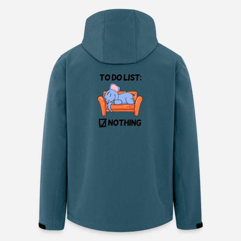 Lustiger Spruch lustige Sprüche - Recycelte Männer Softshell-Jacke von Stanley/Stella - Dunkles Petrol