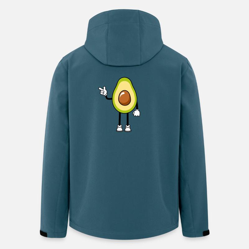 Avocado - Recycelte Männer Softshell-Jacke von Stanley/Stella - Dunkles Petrol