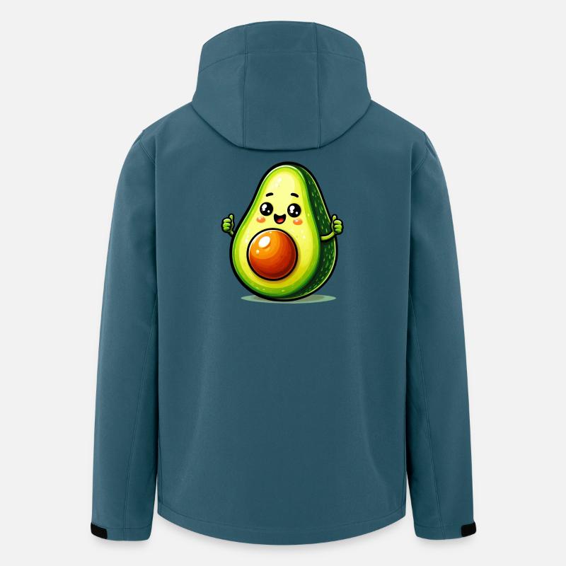 Avocado - Recycelte Männer Softshell-Jacke von Stanley/Stella - Dunkles Petrol