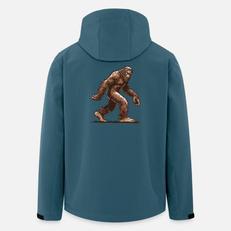 Sasquatch - Veste softshell homme en polyester recyclé Stanley/Stella - bleu pétrole foncé