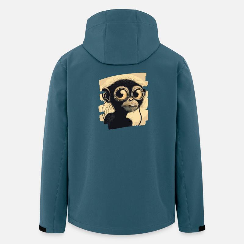 Monkey - Men’s Recycled Softshell Jacket by Stanley/Stella - stargazer